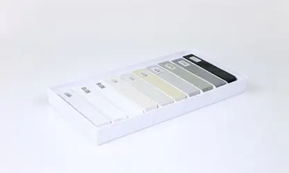 Sada tvrdých voskov 750 - biele/sivé odtiene; 8 cm - 10ks