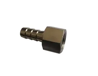 Nátrubok s vnútorným závitom 1227/1; 1/4"F - tŕň D 7
