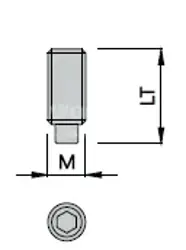 Skrutka M 6x12 IMBUS