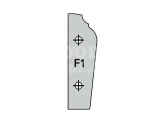 Žiletka profilová; profil F1;