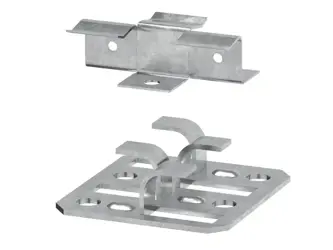 Terasový - fasádny klip GAP 4; 42x42x12 mm