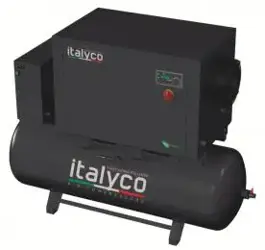 Skrutkový kompresor KVE 15-500 ITALYCO; 11kW; 1462 l/min; so sušičom