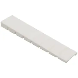 Plastový klin biely 100x20x8mm