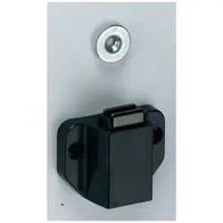 Magnet D7; plast čierny