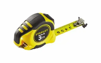 Stanley Meter zvinovací s magnetickým hákom; 3m