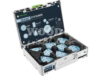 Systainer3 na brúsivo Festool D90/V93 GR SYS-STF Granat; SET